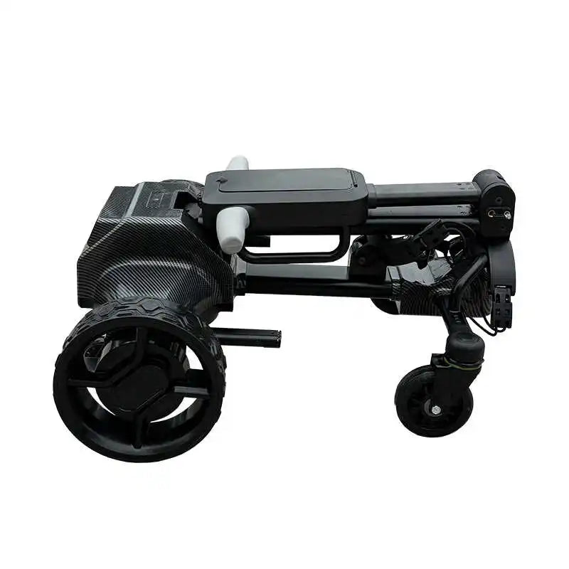 Electric Smart Golf Chartered Cart Six Wheels Automatic Following Caddy Foldable Aluminum Alloy Golf Cart