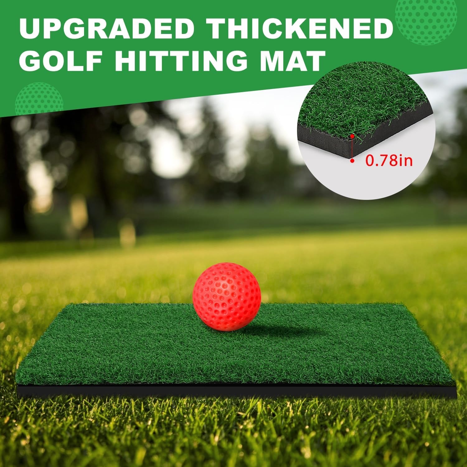 Golf Cornhole Game Golf Corn Hole Set Chipping Golf Game Adults Kids Backyard Golf Game Golf Yard Corn Hole Game Golf Training Equipment Chipping Outdoor Indoor Golf (NO Club Included)