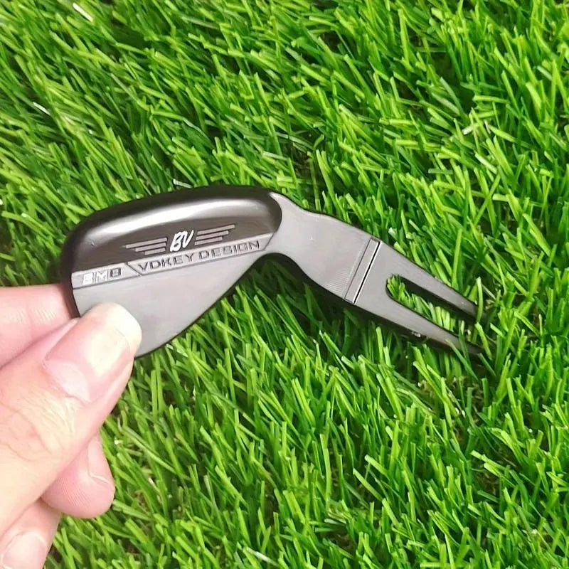 Golf Pitch Mark Tool, 2 Counts/Set Zinc Alloy Golf Pitch Mark Tool, Golf Accessories for Men,Suitable for Enthusiasts, Golf Equipment