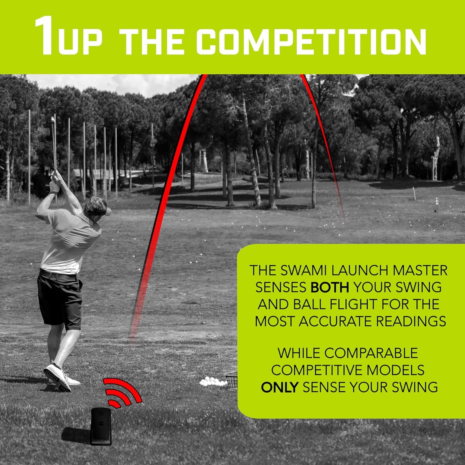 Golf Swami Launch Master Golf Launch Simulator - Golf Training Aid
