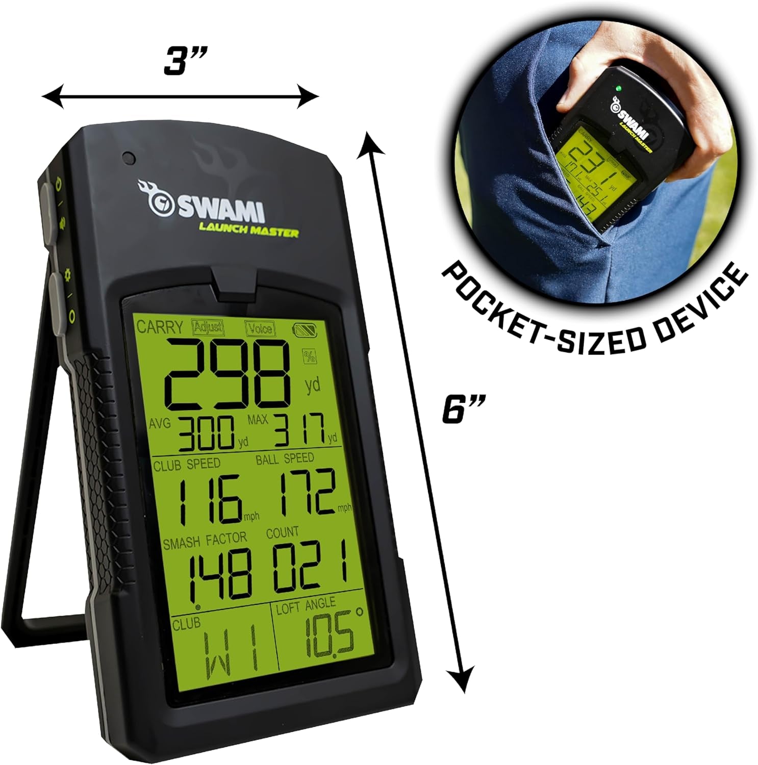 Golf Swami Launch Master Golf Launch Simulator - Golf Training Aid