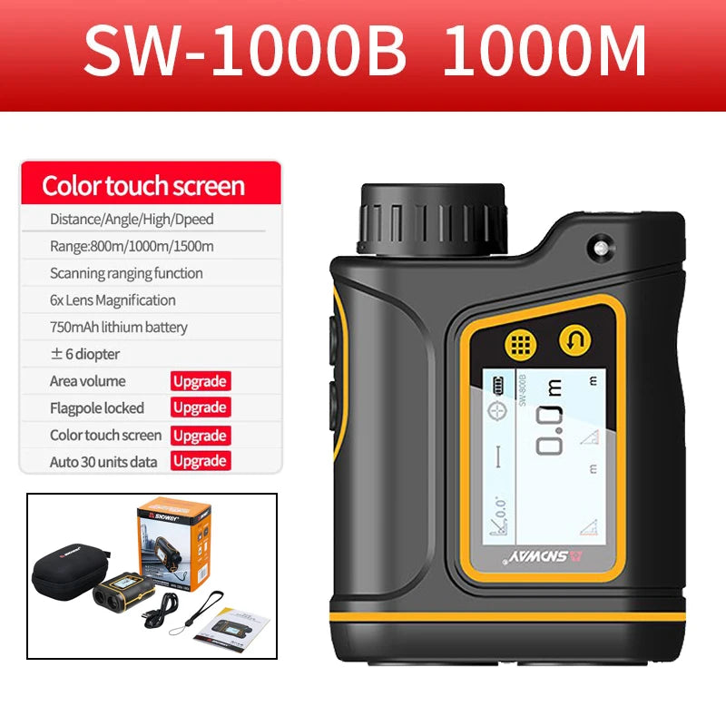 Professional Telescope Industrial Rangefinder Telemeters Golf Range Finder Binoculars 600M 1000M 1500M Distance Meter