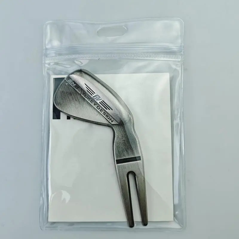 Golf Pitch Mark Tool, 2 Counts/Set Zinc Alloy Golf Pitch Mark Tool, Golf Accessories for Men,Suitable for Enthusiasts, Golf Equipment