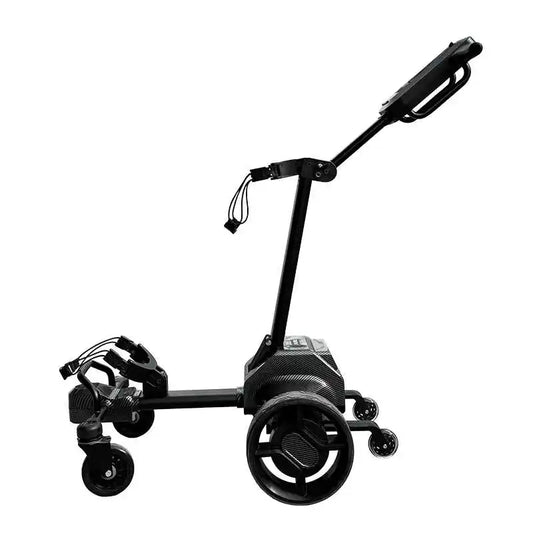 Electric Smart Golf Chartered Cart Six Wheels Automatic Following Caddy Foldable Aluminum Alloy Golf Cart