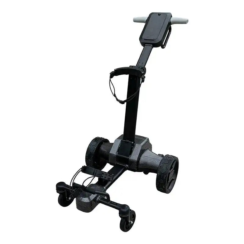 Electric Smart Golf Chartered Cart Six Wheels Automatic Following Caddy Foldable Aluminum Alloy Golf Cart