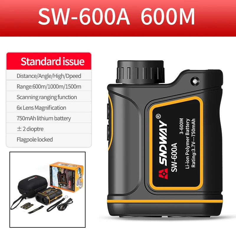 Professional Telescope Industrial Rangefinder Telemeters Golf Range Finder Binoculars 600M 1000M 1500M Distance Meter